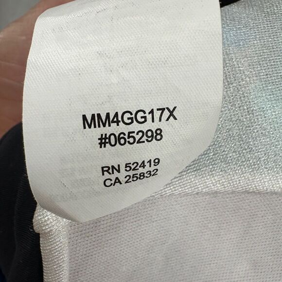 Maxine of Hollywood Floral One-Piece Swimsuit Size 8 Blue Black White Retro - Picture 11 of 12